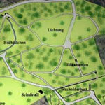 Lageplan: Stiftung Arboretum - Park Härle